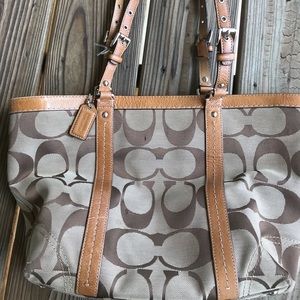 Used Signature Coach Bag